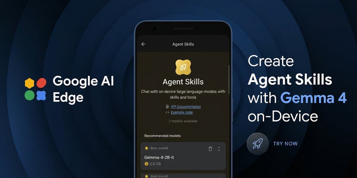 Google Gemma 4 출시: 온디바이스 에이전트 최적화와 MoE 기반 고성능 AI 코딩 도구